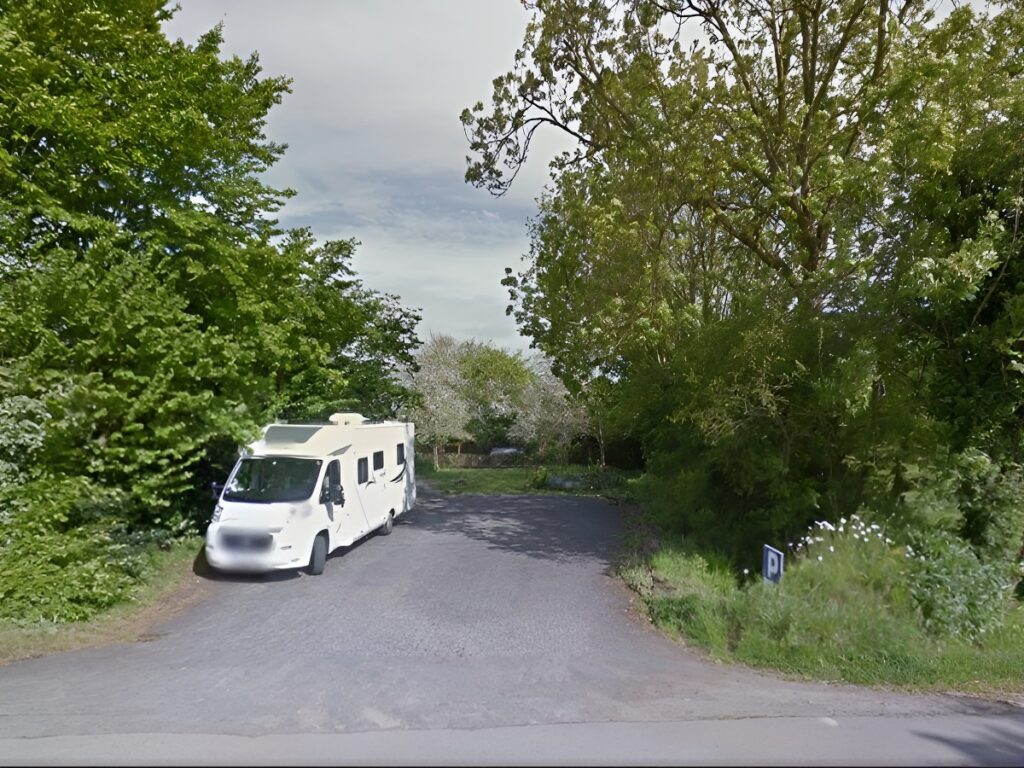 Aire de camping car Privée Ferme du Clos Tassin à Colleville-sur-Mer